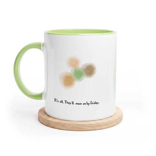 Your OKRs trigger me mug, left-handed, view 2