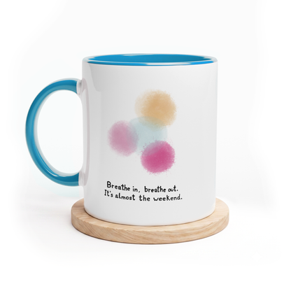 I have actual work to do mug, left-handed, view 2