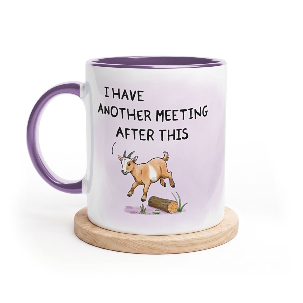 I have another meeting after this mug, right-handed, view 1