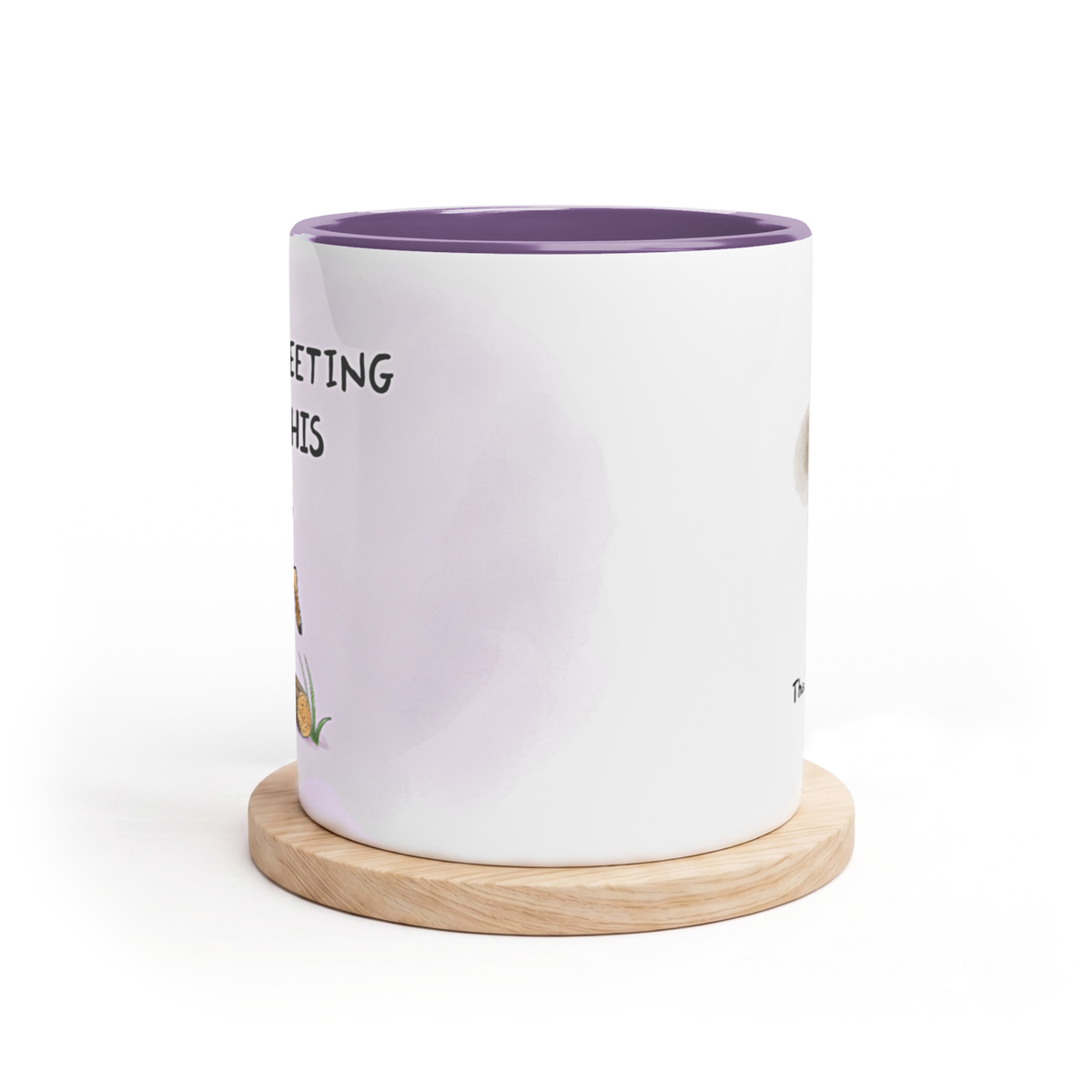 I have another meeting after this mug, right-handed, view 3