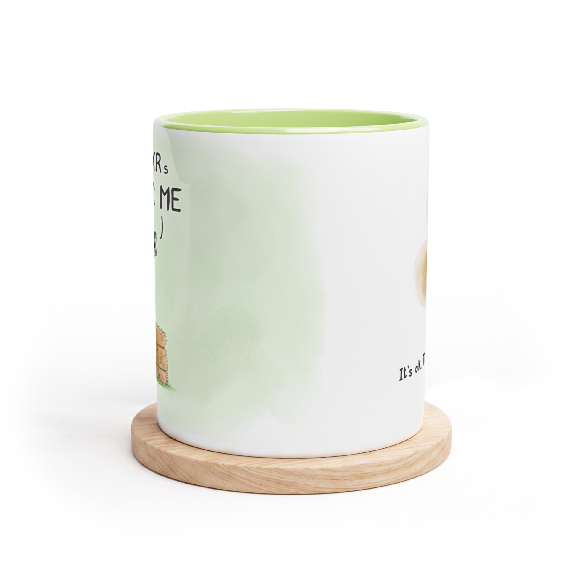 Your OKRs trigger me mug, right-handed, view 3
