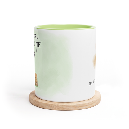 Your OKRs trigger me mug, right-handed, view 3
